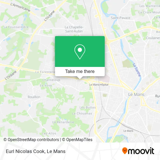 Eurl Nicolas Cook map