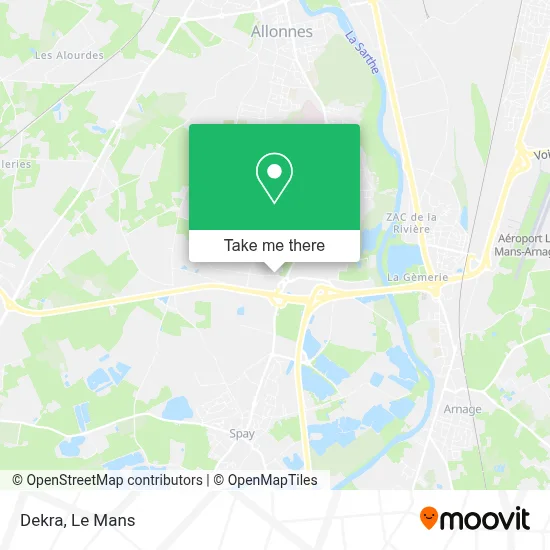 Dekra map