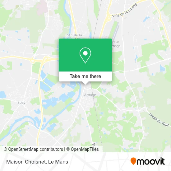 Maison Choisnet map