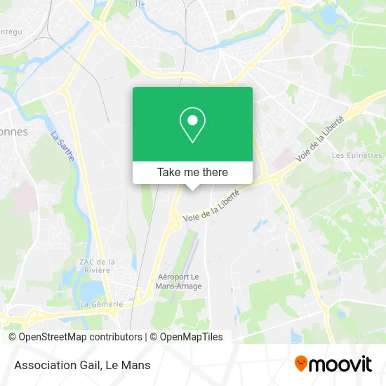 Association Gail map