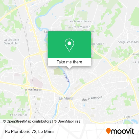 Rc Plomberie 72 map