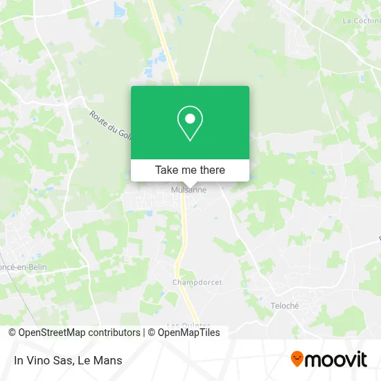 In Vino Sas map