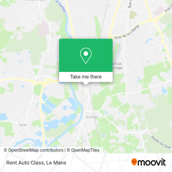 Rent Auto Class map