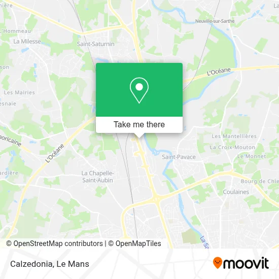 Calzedonia map