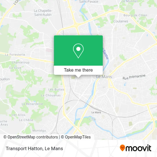 Transport Hatton map