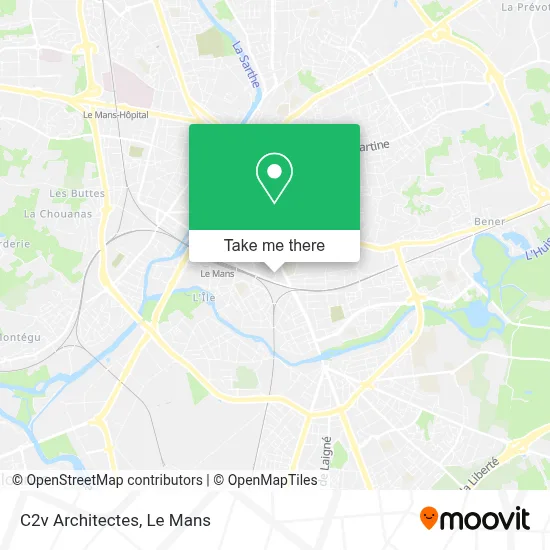C2v Architectes map