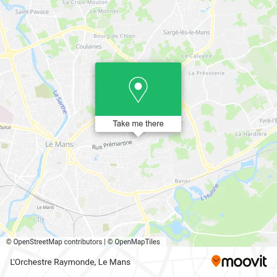 L'Orchestre Raymonde map