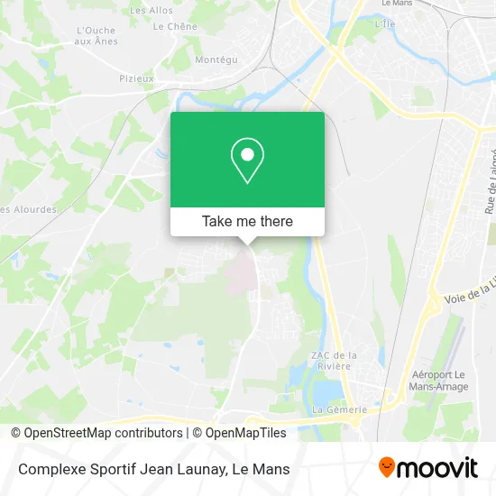 Complexe Sportif Jean Launay map