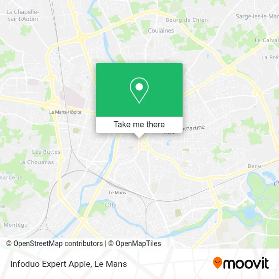 Infoduo Expert Apple map