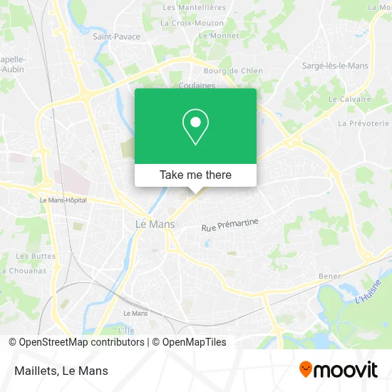 Maillets map