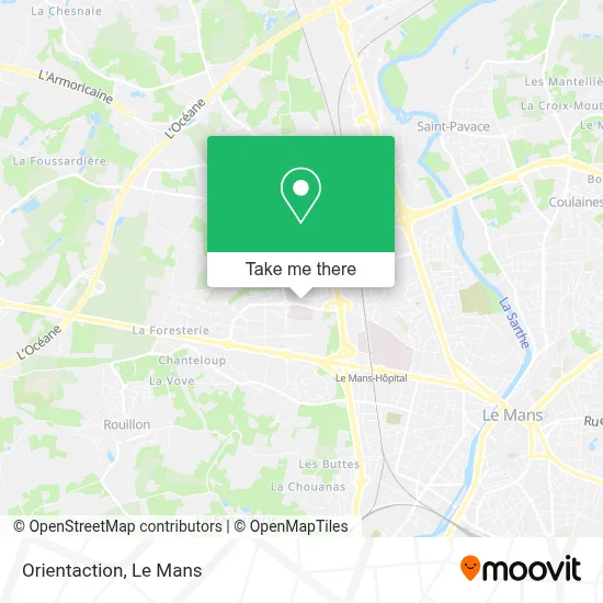 Orientaction map