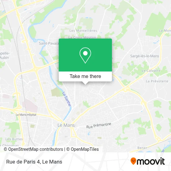 Rue de Paris 4 map