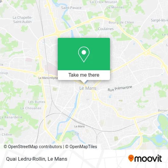 Quai Ledru-Rollin map