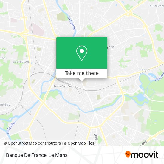 Banque De France map