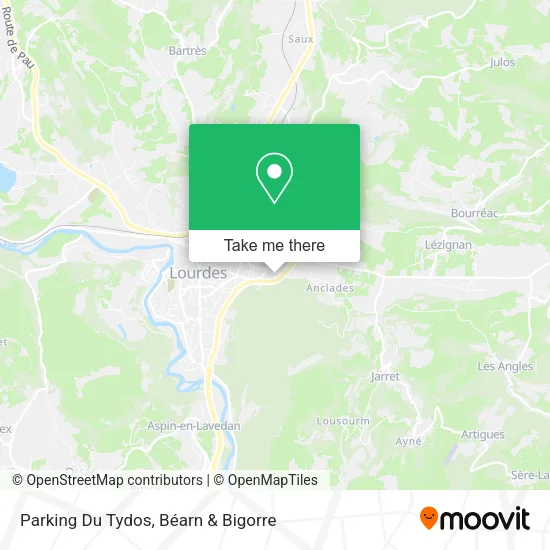 Parking Du Tydos map