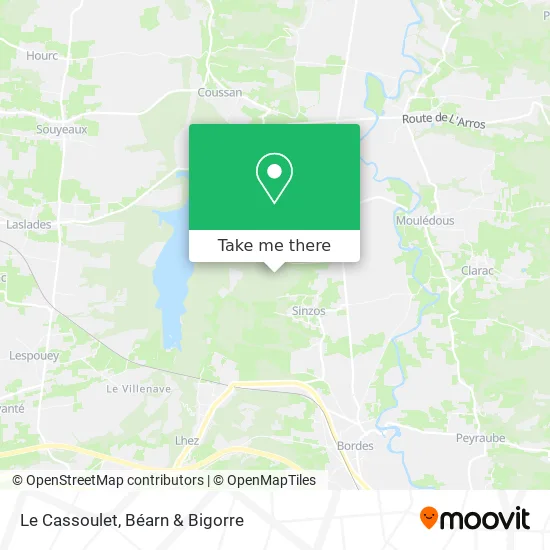 Le Cassoulet map