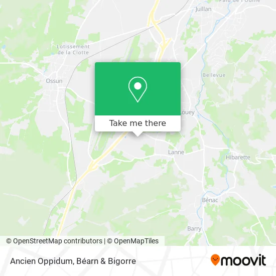 Ancien Oppidum map