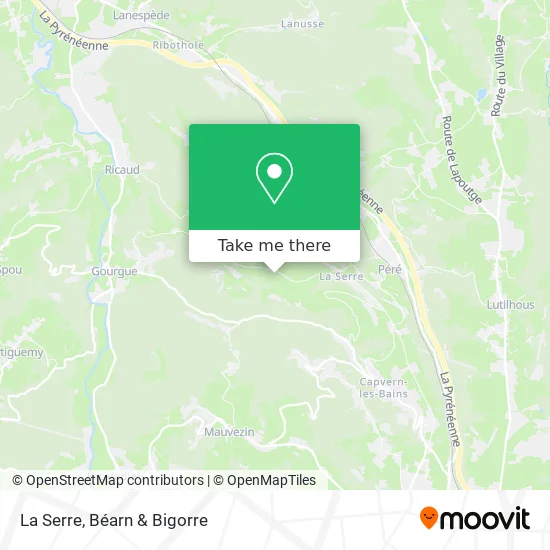 La Serre map