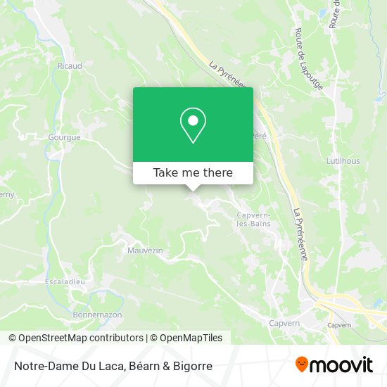 Notre-Dame Du Laca map