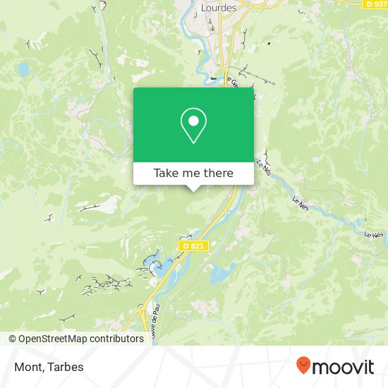 Mapa Mont