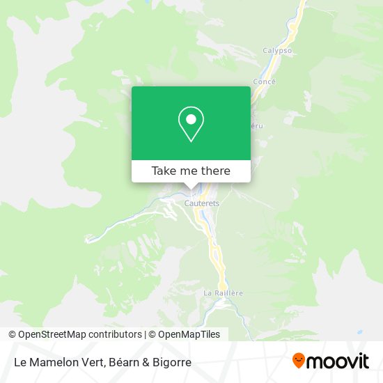 Le Mamelon Vert map