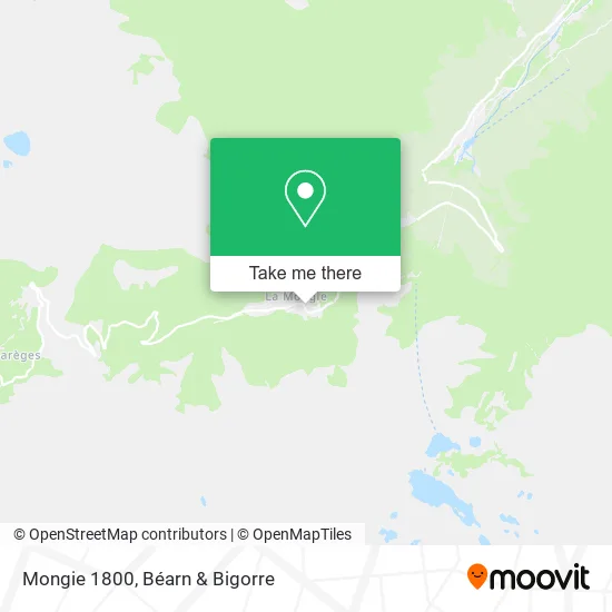 Mongie 1800 map