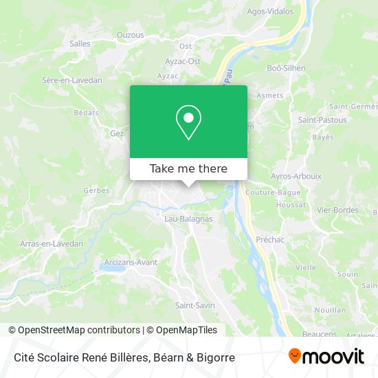 Cité Scolaire René Billères map