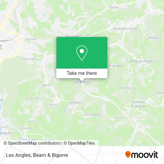 Les Angles map