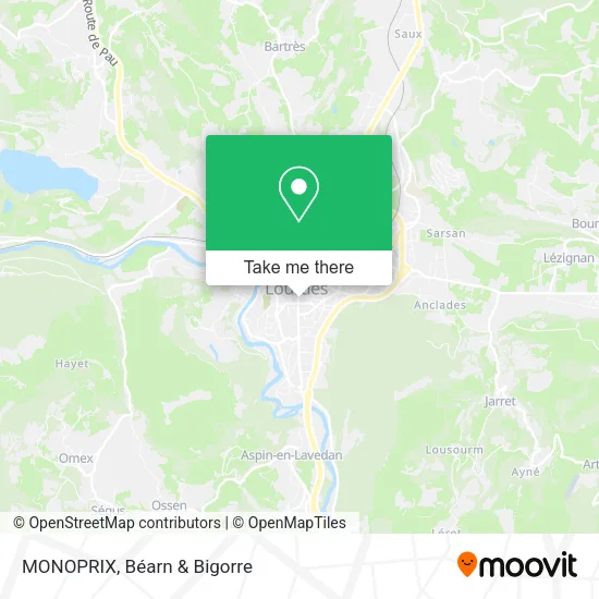 MONOPRIX map