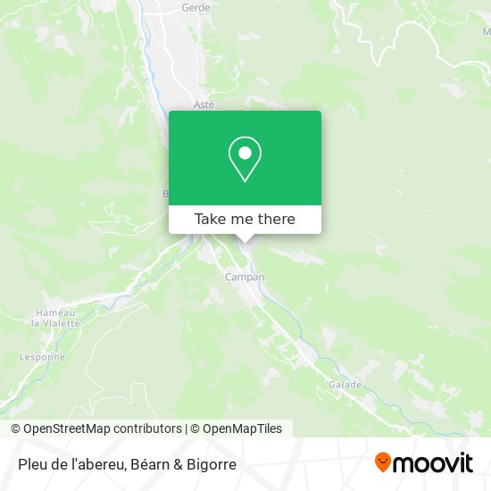 Pleu de l'abereu map