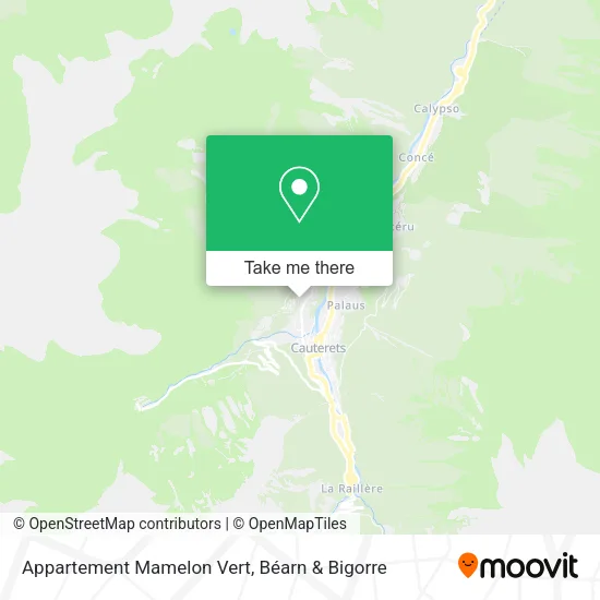 Appartement Mamelon Vert map
