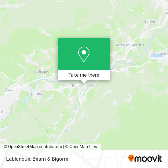 Lablanque map