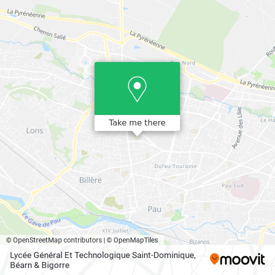 Lycée Général Et Technologique Saint-Dominique map