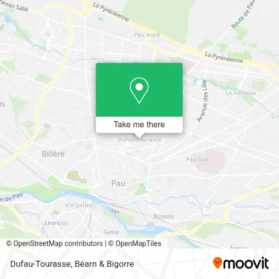 Dufau-Tourasse map