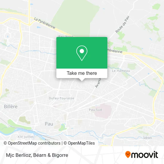 Mjc Berlioz map
