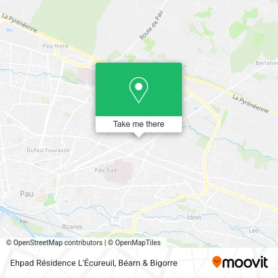 Ehpad Résidence L'Écureuil map