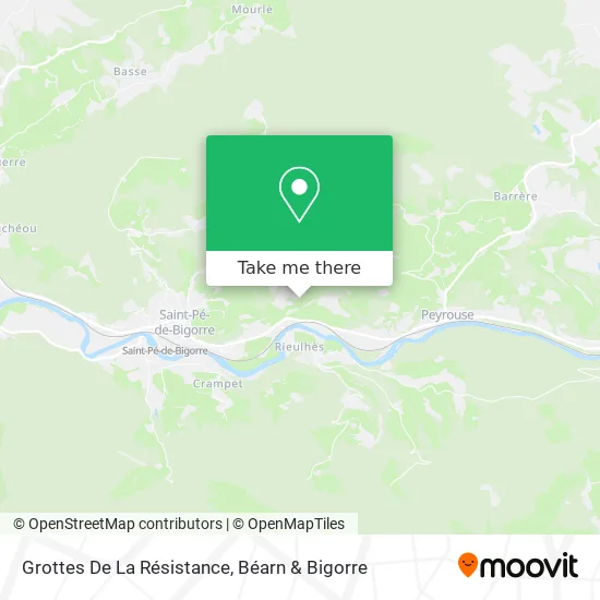 Grottes De La Résistance map