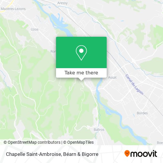 Chapelle Saint-Ambroise map