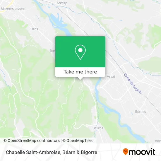 Chapelle Saint-Ambroise map