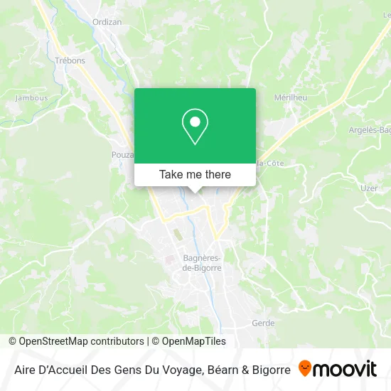 Aire D’Accueil Des Gens Du Voyage map