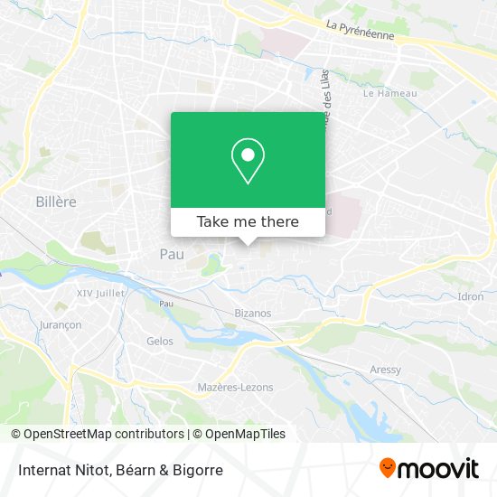 Internat Nitot map