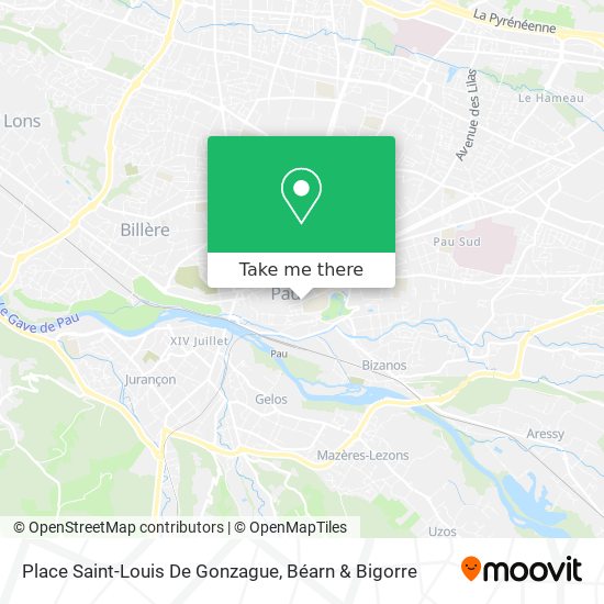 Place Saint-Louis De Gonzague map
