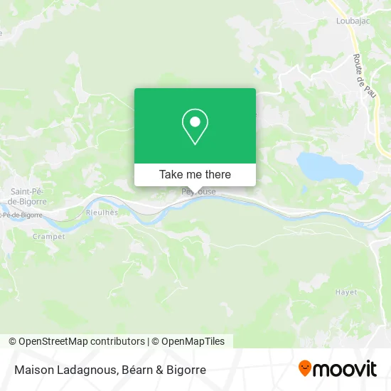 Maison Ladagnous map
