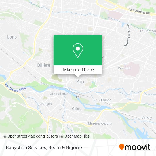 Babychou Services map