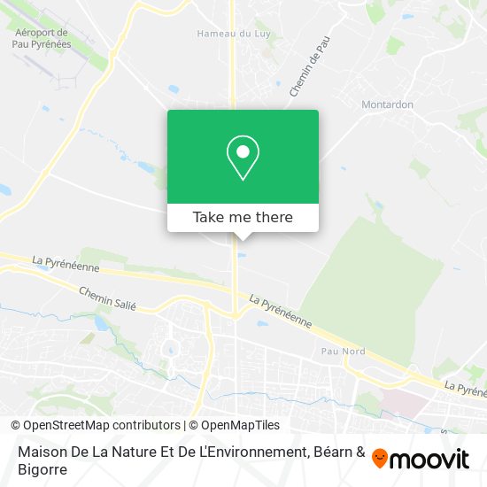 Maison De La Nature Et De L'Environnement map