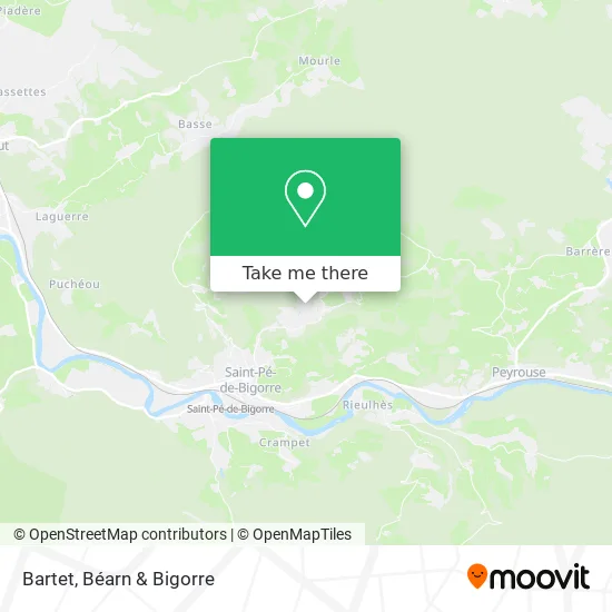 Bartet map