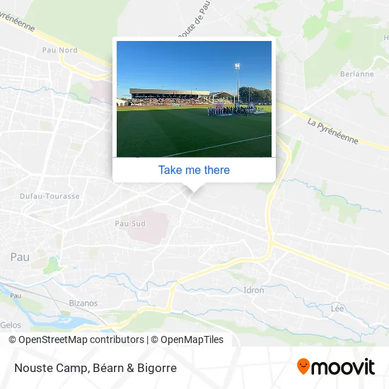 Nouste Camp map