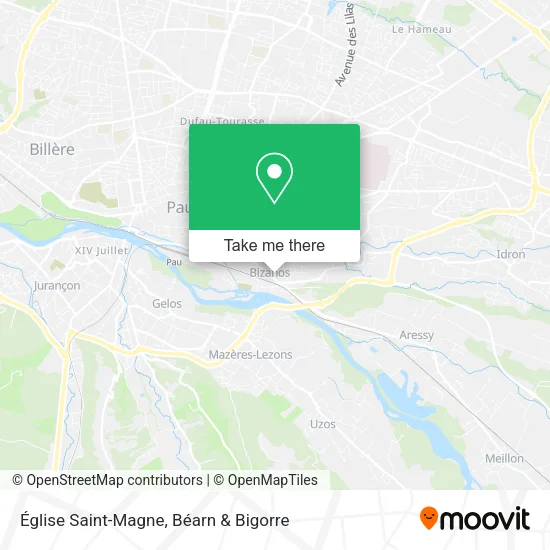Église Saint-Magne map