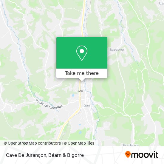 Cave De Jurançon map