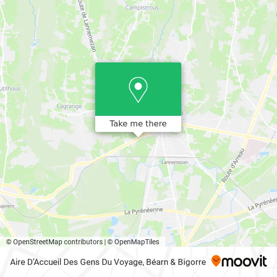 Aire D’Accueil Des Gens Du Voyage map